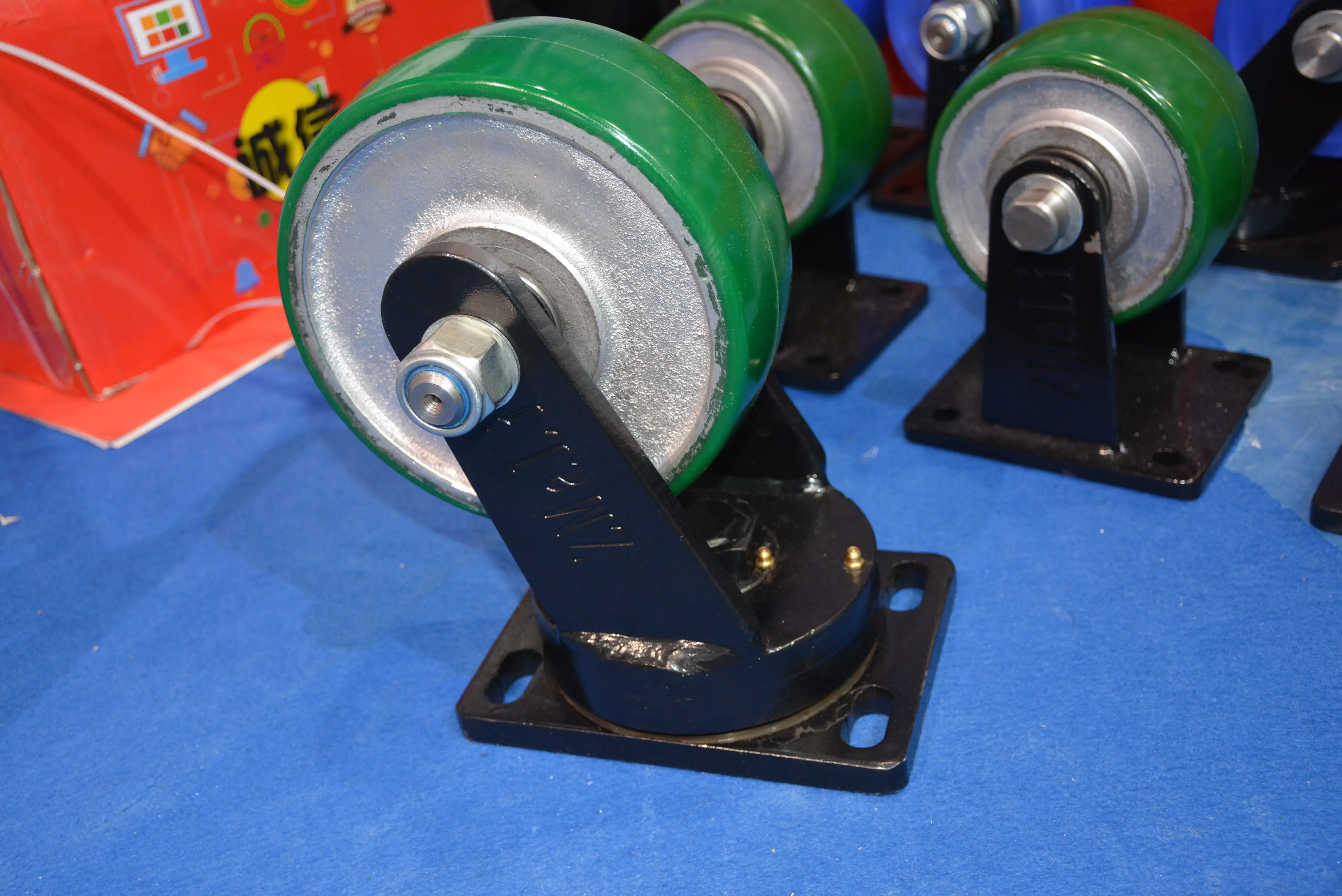 Wholesale Industrial Swivel Caster Wheels Heavy Duty Caster Brake Trolley Roller