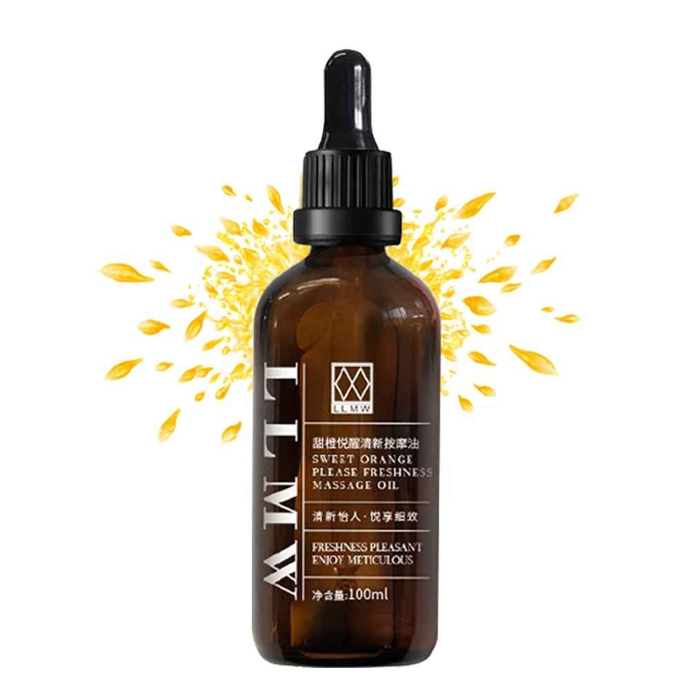 Factory Price Wholesale Sweet Orange massage Oil Quantity Original Key Golden Color Liquid Material Raw Natural material
