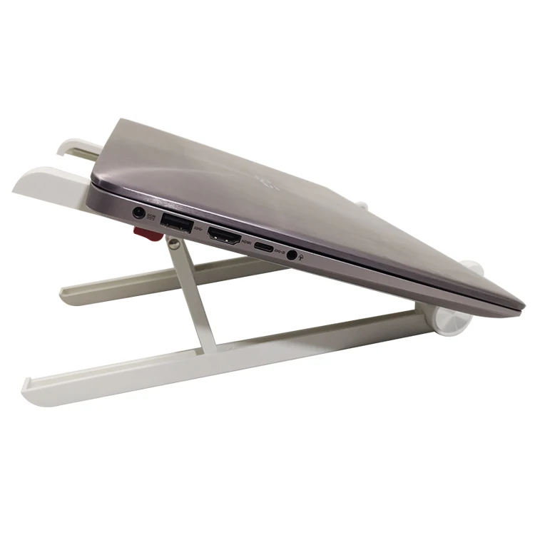 Высота регулируемая подставка держатель Складная Настольная подставка для ноутбука