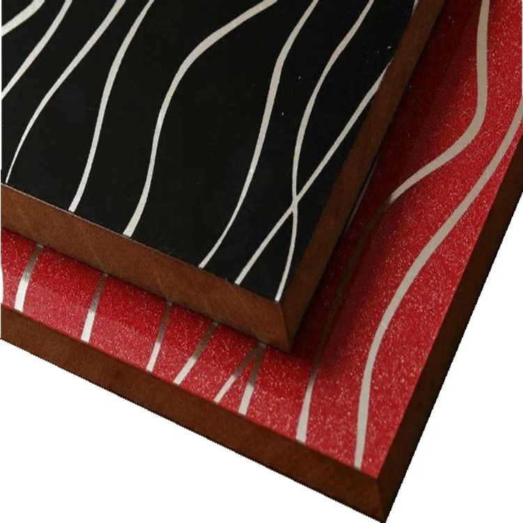 High gloss furniture panel High temperature resistant high gloss uv painted mdf