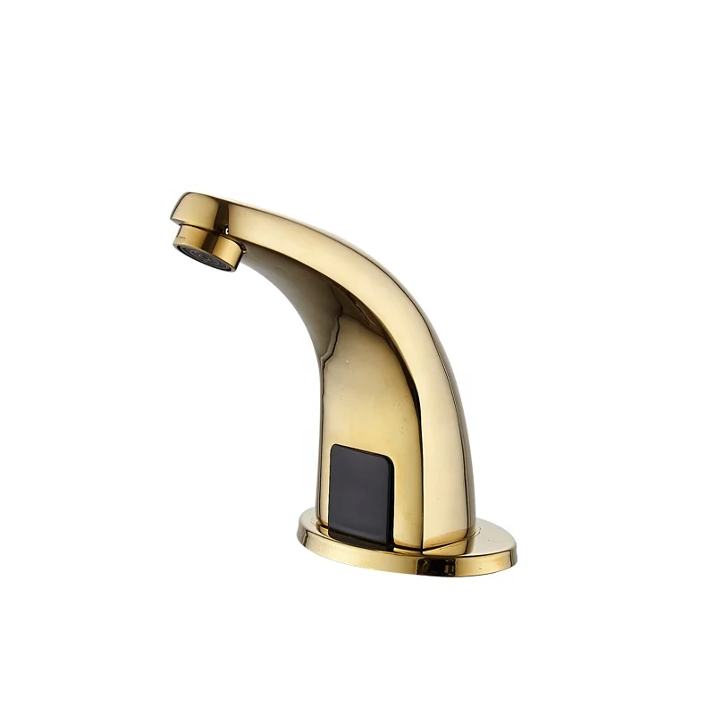 Smart Sink infrared Faucet Modern Faucet With Sensor Sanitary Ware Bathroom Sink Golden Basin Water Faucet