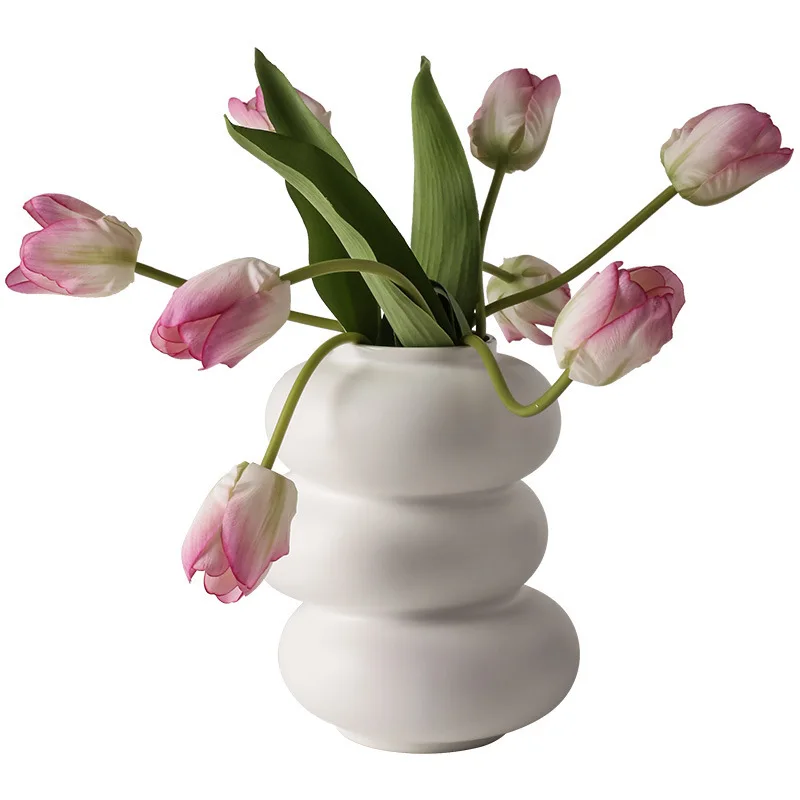 Most Famous Jingdezhen Handmade Ceramic Retro Flower Vases Wall&Floor Vase for Home Office Decorations