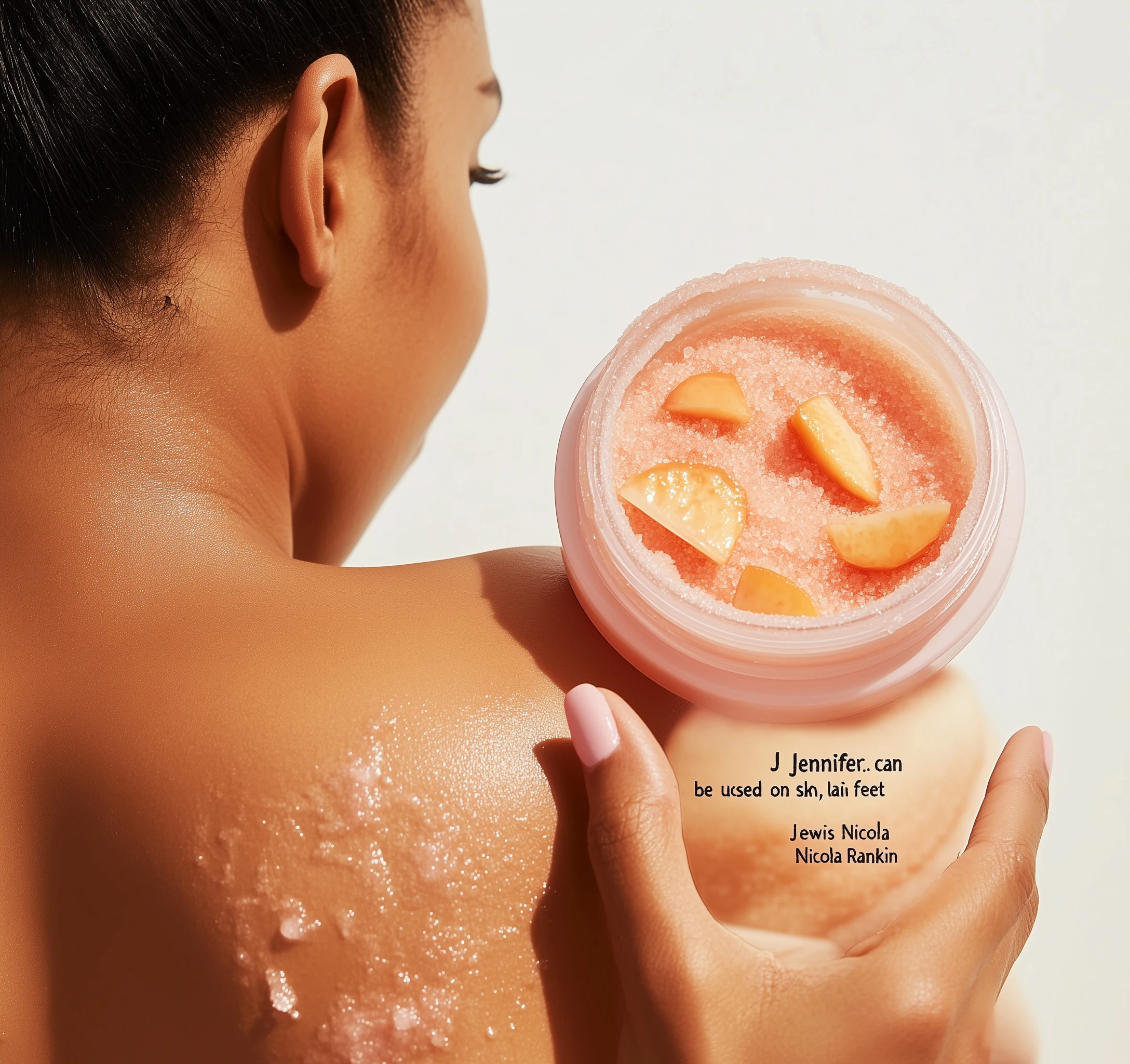 Organic Coconut Milk and Sea Salt Body Scrubs Exfoliating Moisturizing Coffee Body Scrub Mineral Mud  Face Use