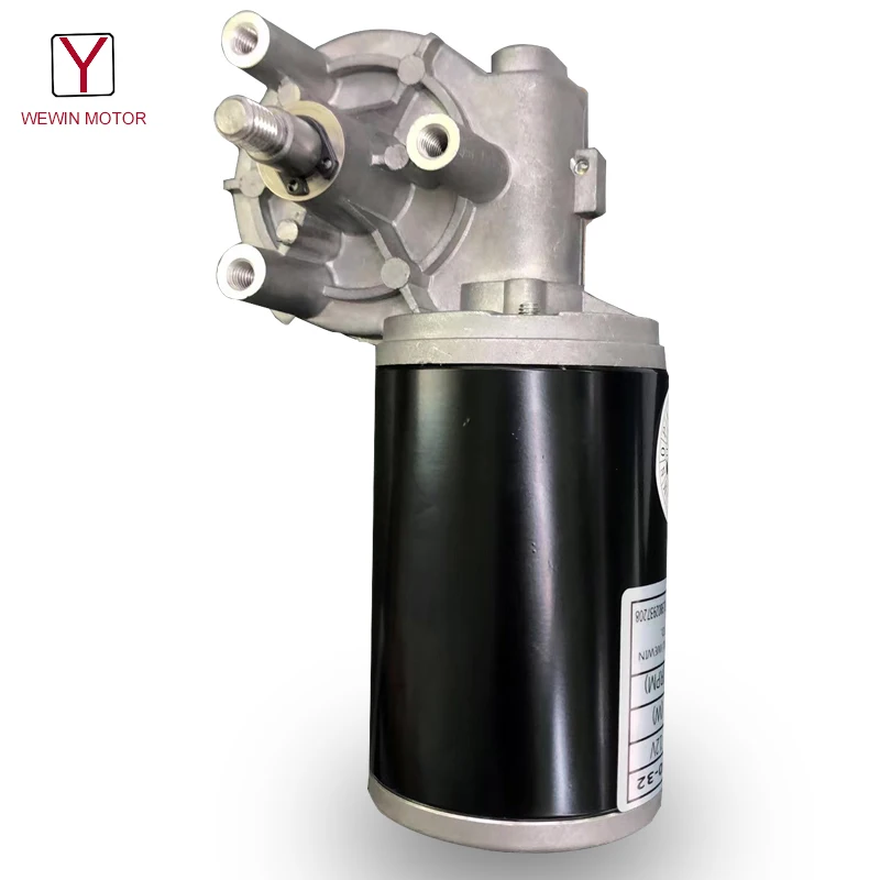 Manufacturer Electric 12V Dc Motor 10W 30W 60W 80W Spline Shaft Dc Motor for Medical Lifting Garage Door