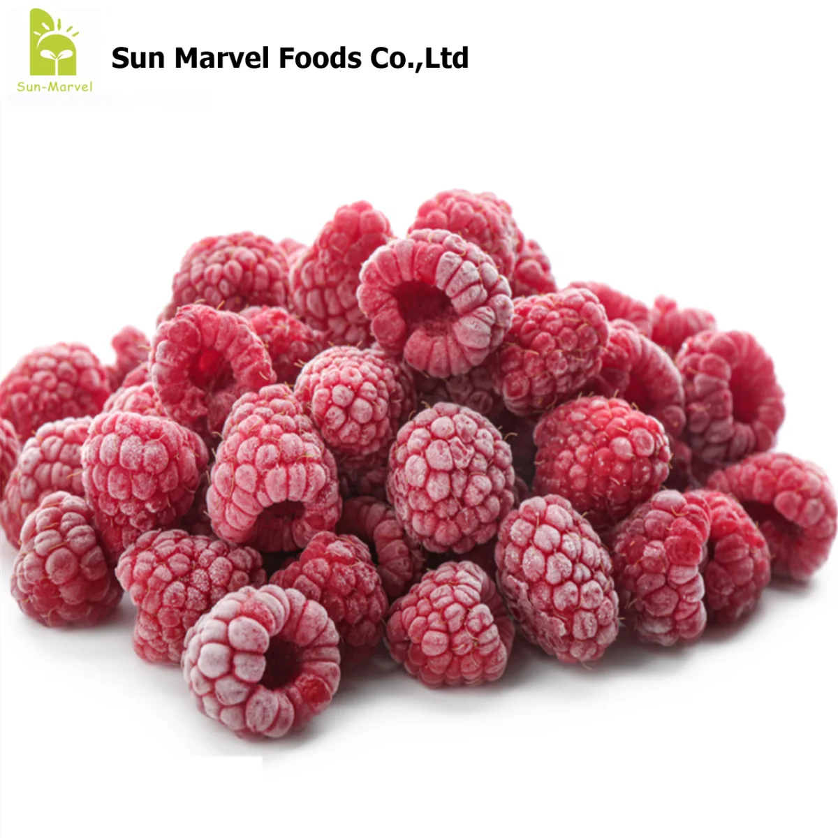 FR-2202  Brc Certificate 2022 IQF frozen raspberries whole 95/5 A grade 10kg High quality Good price