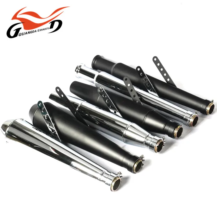 Universal vintage motorcycle exhaust