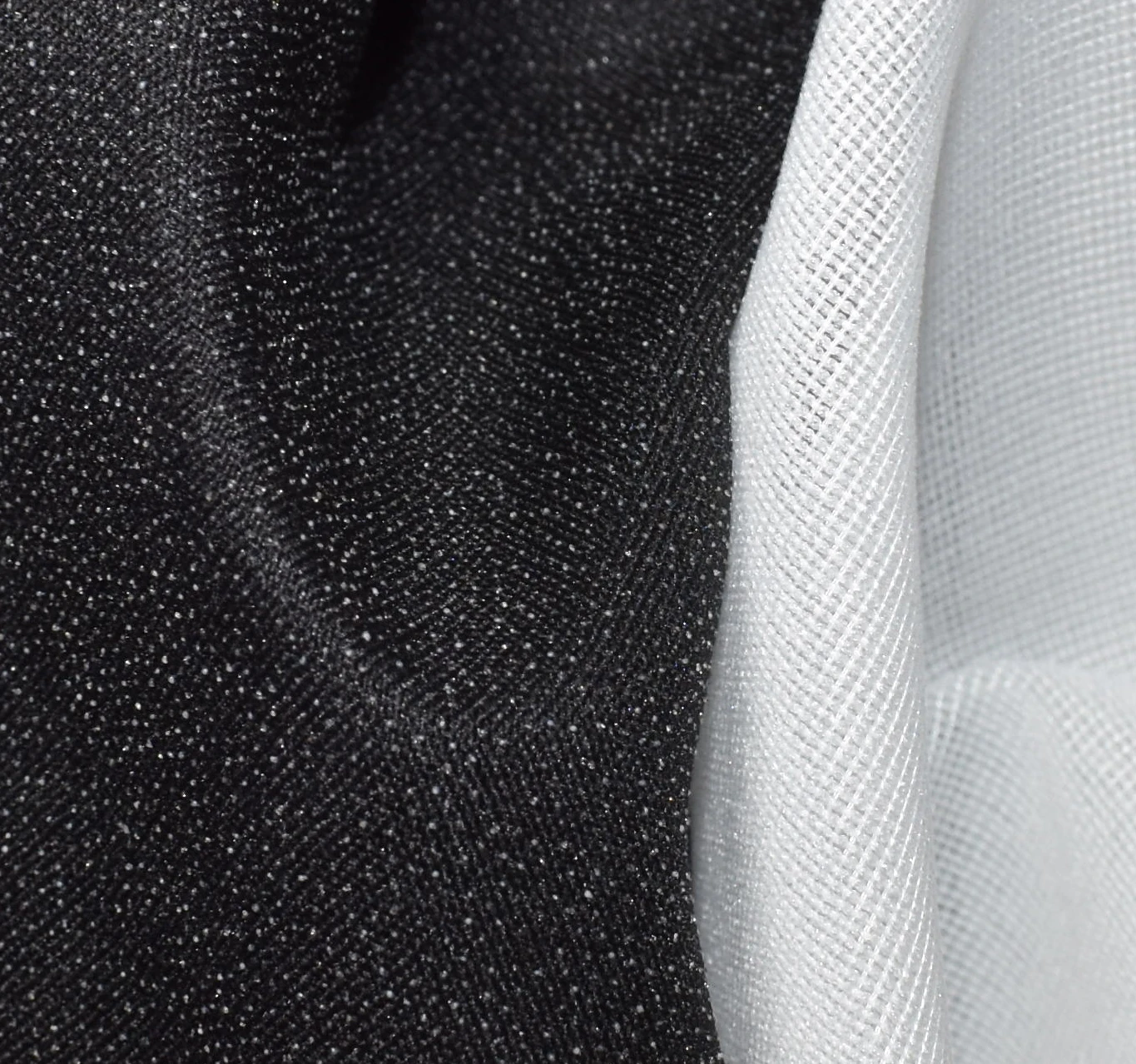 Manufacturers direct sale  double dot  coating high quality knitted fusible interlining garment accessories