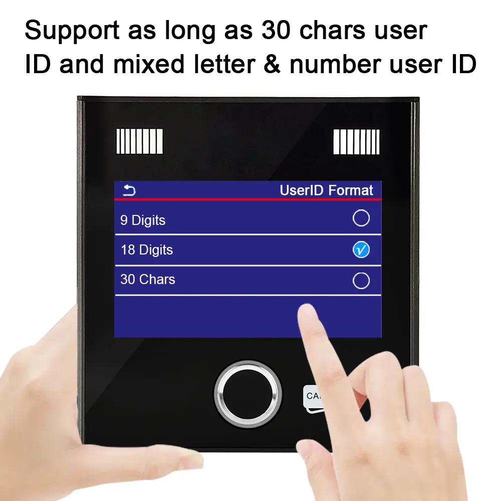 Alphanumeric User ID Wifi TCP/IP Fingerprint Time Recorder Finger print Staff Biometric Attendance Machine With Cloud Software