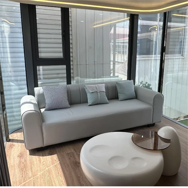 zhentai Z06 38sqm Earthquake Resist Isolator Sleeping Capsule Prefab Modern Cabin Tiny House Wholesale