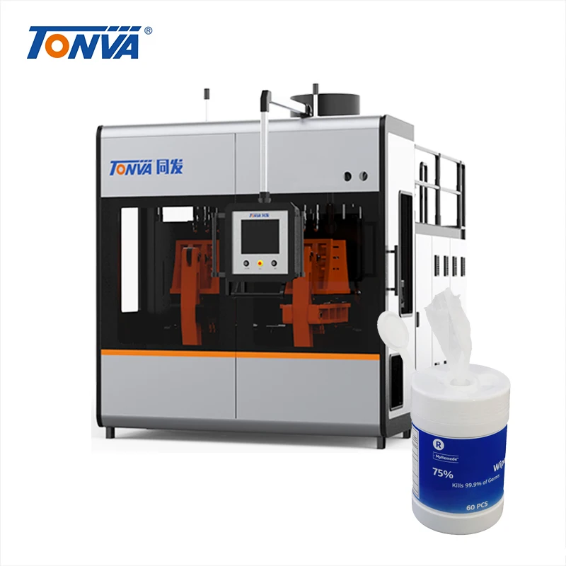 TONVA  tissue  can HDPE bottle  making machine  plastic product making machine extrusion blow molding machine