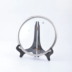 Cooking Pot Glass Cover Glass Dome Cloche Cover Clear Tempered Glass Lid