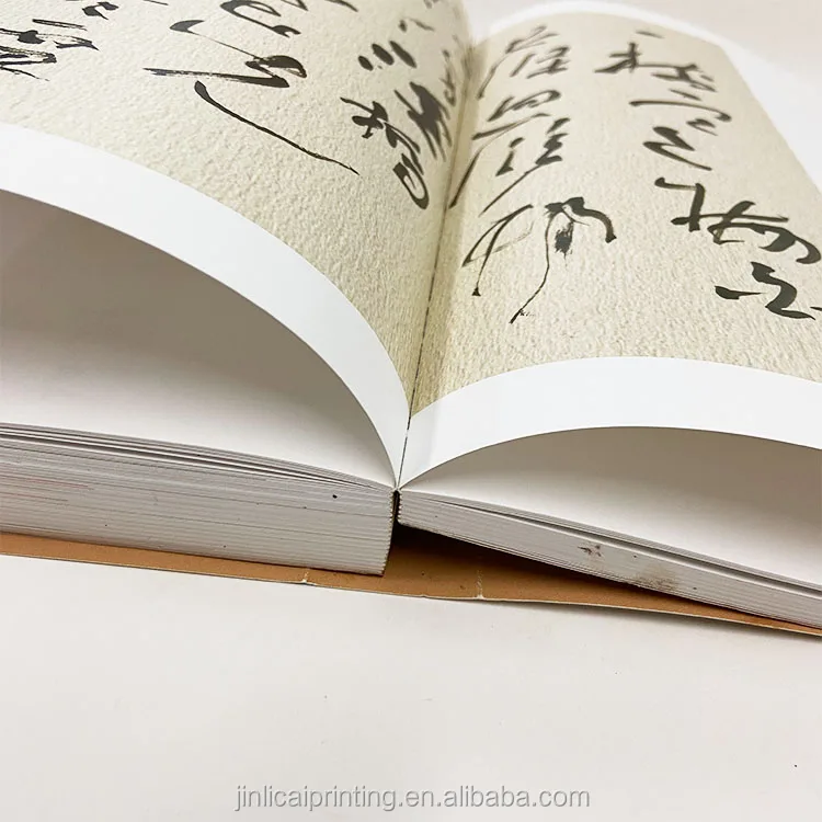 Custom art drawing painting coloring printing book soft cover perfect bound