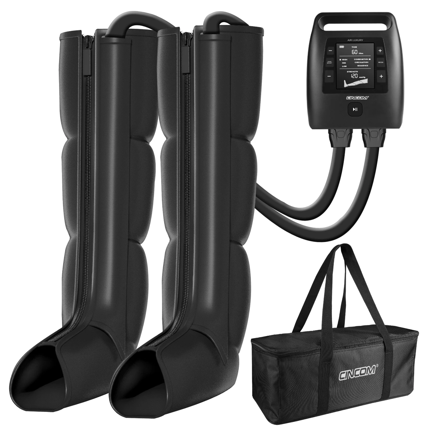 Recovery Boots for Rechargeable Muscle Soreness and Pain Air Compression Leg Massager