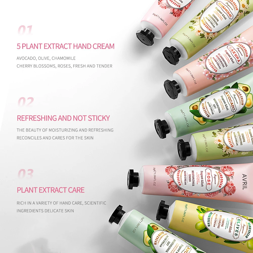 OEM private label organic plant fruit whitening mini moisturizing set cream & lotion hand