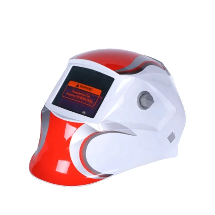 Best Selling in Russia Auto Darkening Welding Helmets Solar Powered Welding Mask casco de soldadura DIN 9-13 For Welder Mig Tig