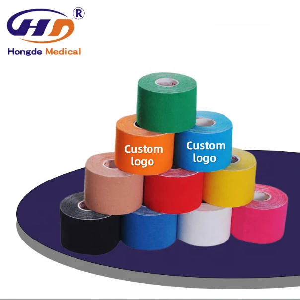 Custom Logo Kinesiology Tape 5cm K Tape Sports Muscle Self-adhesive Tape
