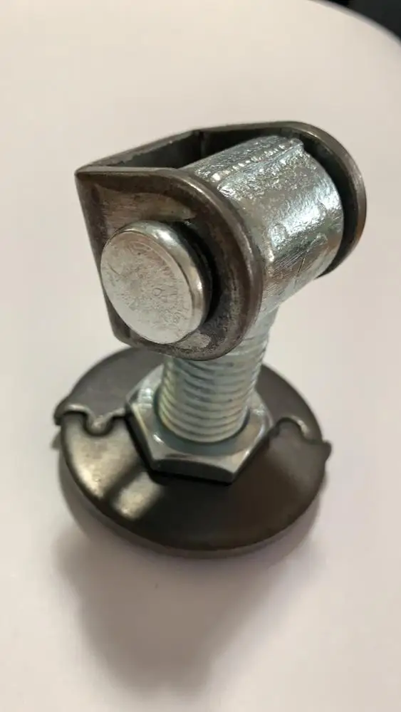 Regulating Hinge in 2 Axis Adjustable Steel Galvanized Gate Welding Hinge Bolt With Jointed Plates