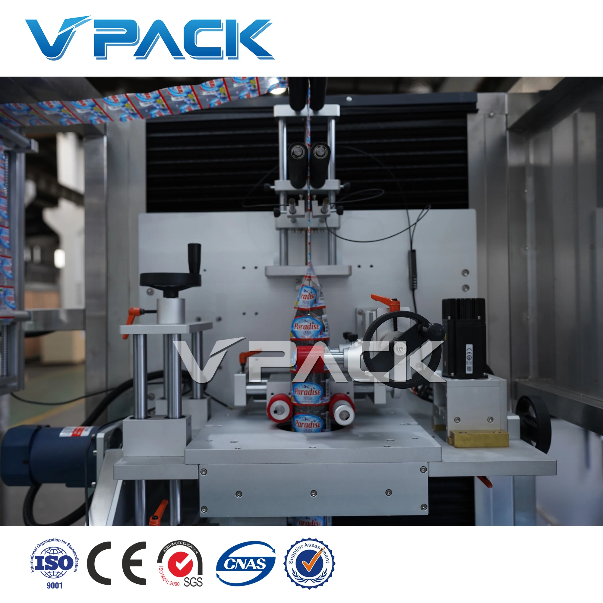 5 Gallon Barrel Mouth Neck Labeling Machine Automatic High precision Exquisite appearance Good quality cheap industrial machine