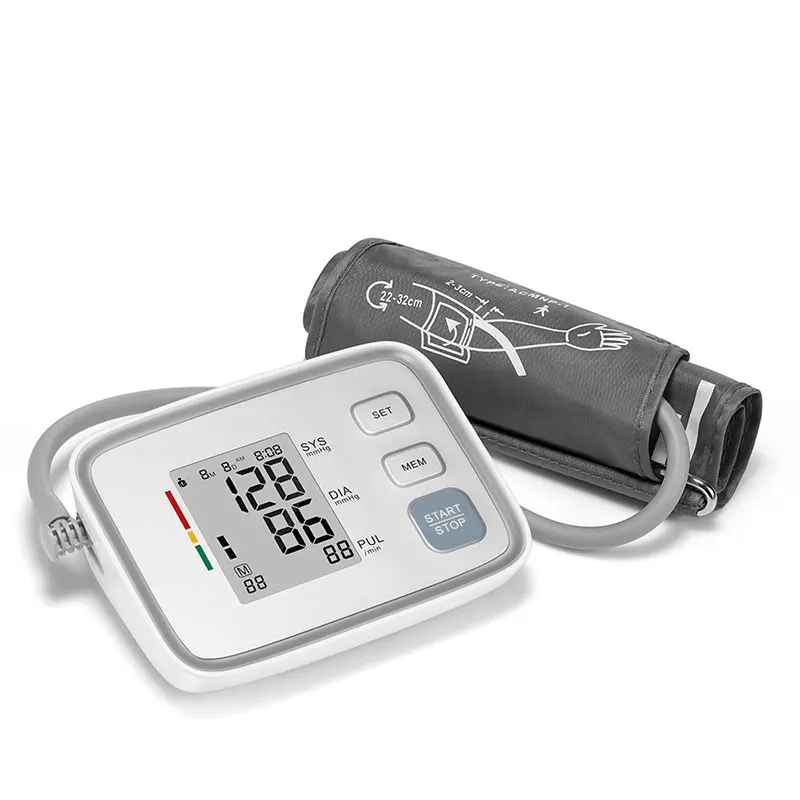 Digital Blood Pressure Monitor with Automatic arm Cuff LCD Displays Blood Pressure testing Pulse Rate and Irregular heartbeat
