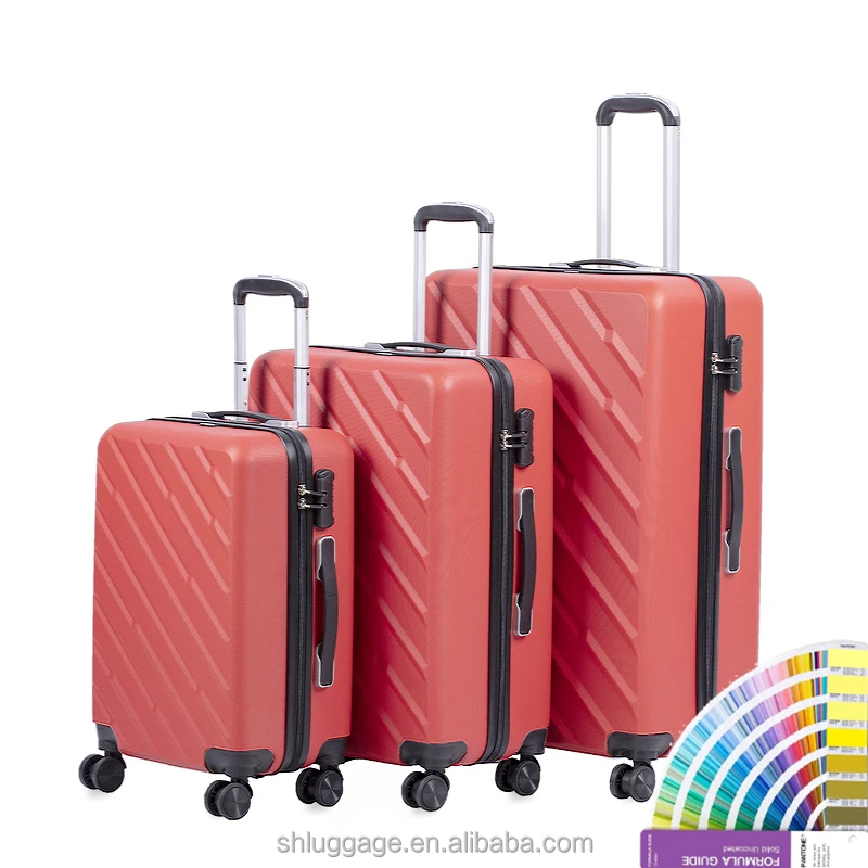  2021 Latest scheme ABS PC traveling bag Set of 12