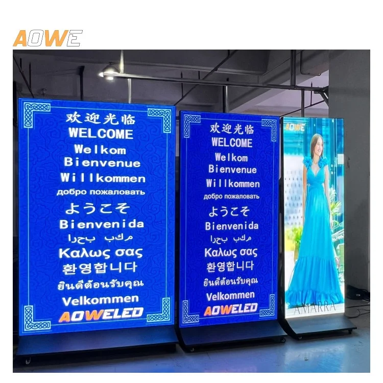 P1.8 P2 P2.5 P1.5 Full color Waterproof advertisement Outdoor Indoor video wall Led screen display Led poster display