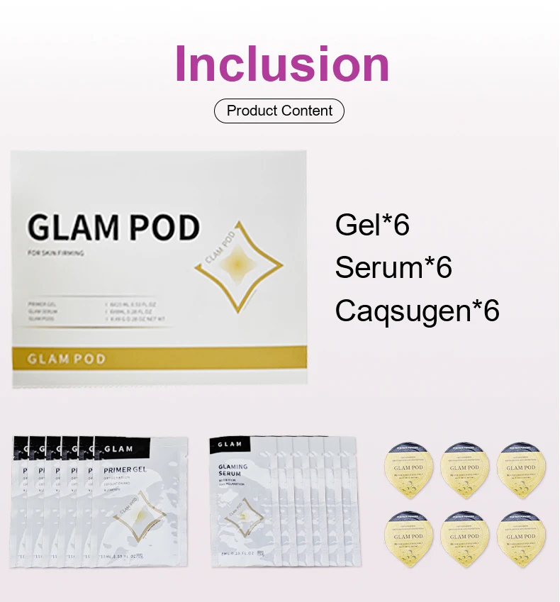 Newest 2024 Hot Sale small bubble machine consumables kits oxygen pods for oxygen 3 in 1 kit oxypods facial kit