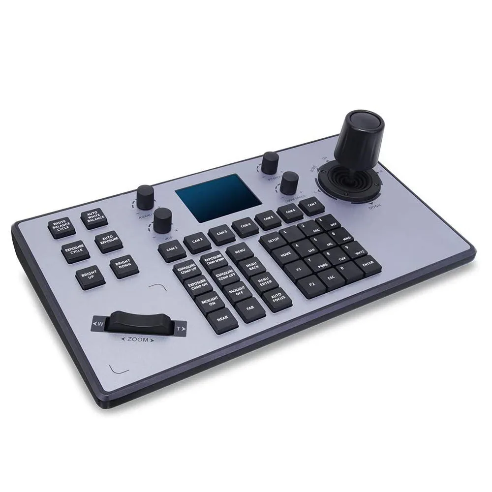 TVEO-KZ2 2022 New NDI HX Live Streaming Ptz Controller Keyboard Joystick For Video Conference Ptz Camera Control