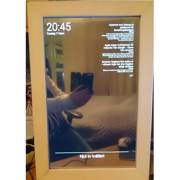 Gym Interactive Glass Tv Magic Mirror Workout Exercise Touch Screen Smart Mirror Fitness Smart Mirror for home price