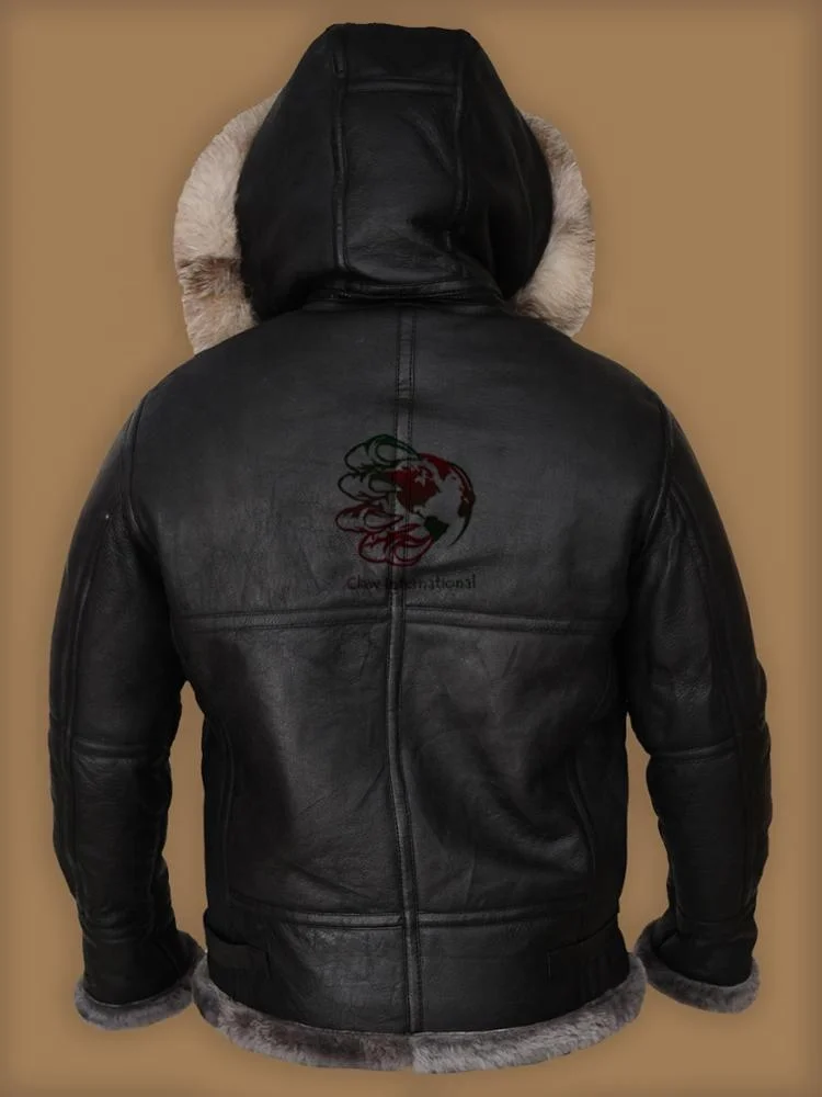 Winter Mens Leather Coat Warm leather coats