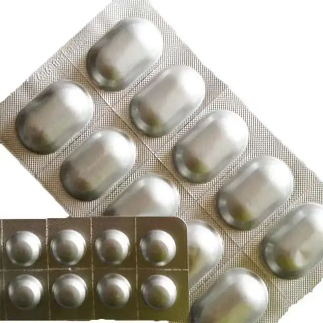 Manufacture alu alu foil        Cold forming aluminum foil for pharmaceutical grade tablet pill blister packaging