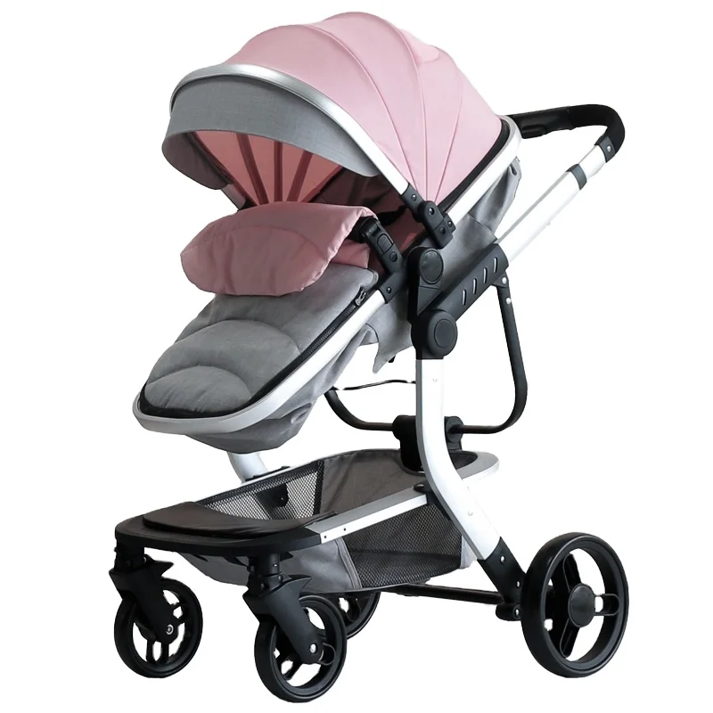 2022 Hot Mon Luxury 4 In 1 Baby Stroller, 2022 Cheap High Landscape 3 In 1 Baby Pushchair, Buy Portable Foldable Baby Carriage