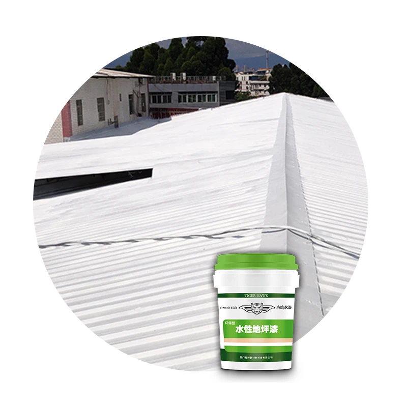 Acrylic concrit heat reflective waterproof  cool roofing paint elastic