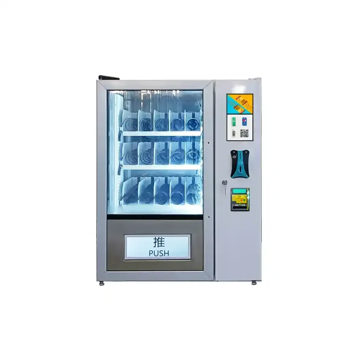 JSK Combo Refrigerator Small Vending Machine Mini Sale Desktop Vending Machine Foods And Drinks Vendor Machine with Cooling