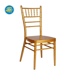 5 Star White And Gold Tiffany  Tifanny Chiavari Banquet DIN Chivari Wedding Hall Chair For Hotel Party Meeting Event Conference