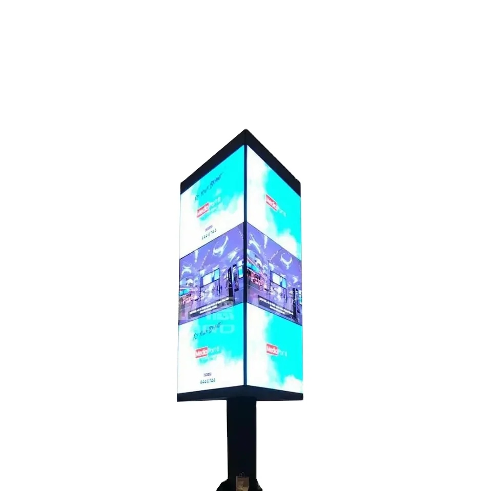 New Arrival Outdoor Rotating Led Display Full Color Waterproof Cheap Price Led Display Screen Shop Advertising Signage