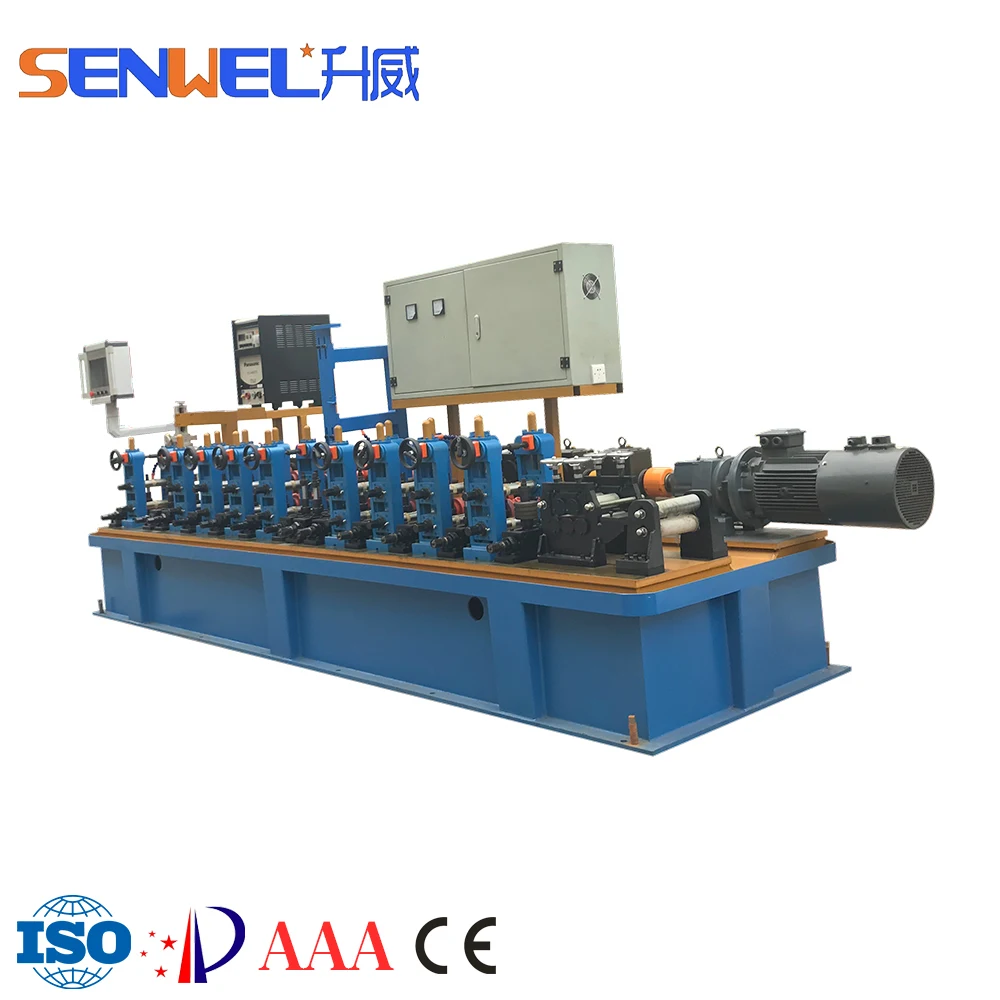 SENWEL Stainless Steel Round Pipe Machine Manufacturer/tube Mill Round Pipes Manufacturing