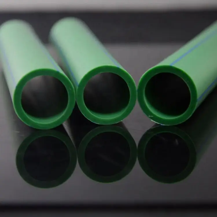lingjie tube supplier ppr pipe fitting pipe systems plumbing materials  ppr white/green aluminum pipe for home