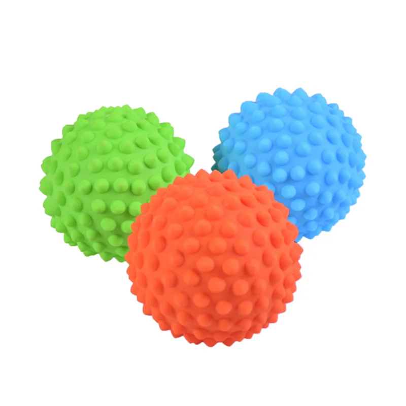 Fitness PVC Hand Massage Ball Soles Hedgehog Sensory Training Grip The Ball Portable Physiotherapy Ball