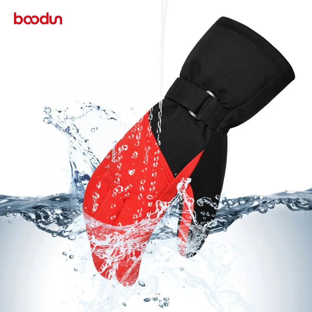 BOODUN/Bolton Winter New Outdoor Ski Gloves 3M Plush Inner Mountaineering Waterproof and Warm Gloves