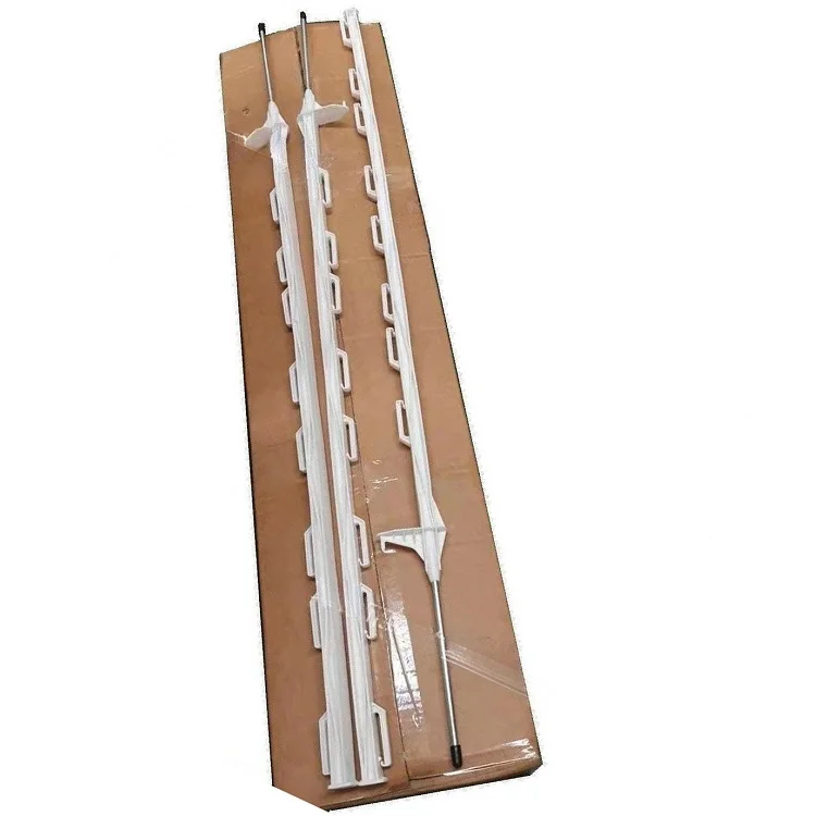electric fence step in post 5ft plastic PVC electric fence posts