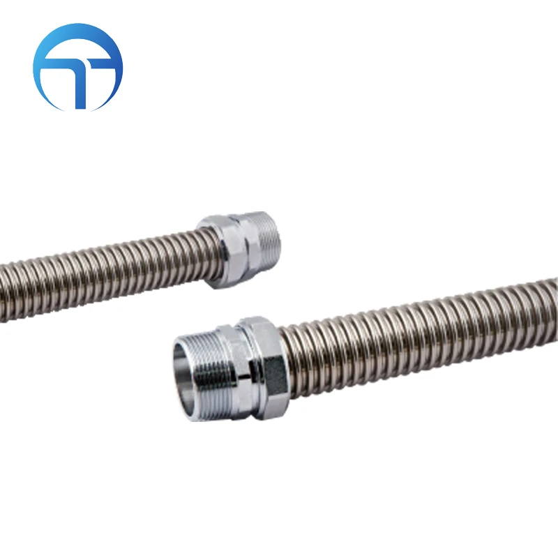 1/2' DN15 (OD 16mm)  flexible stainless steel  corrugated water pipe
