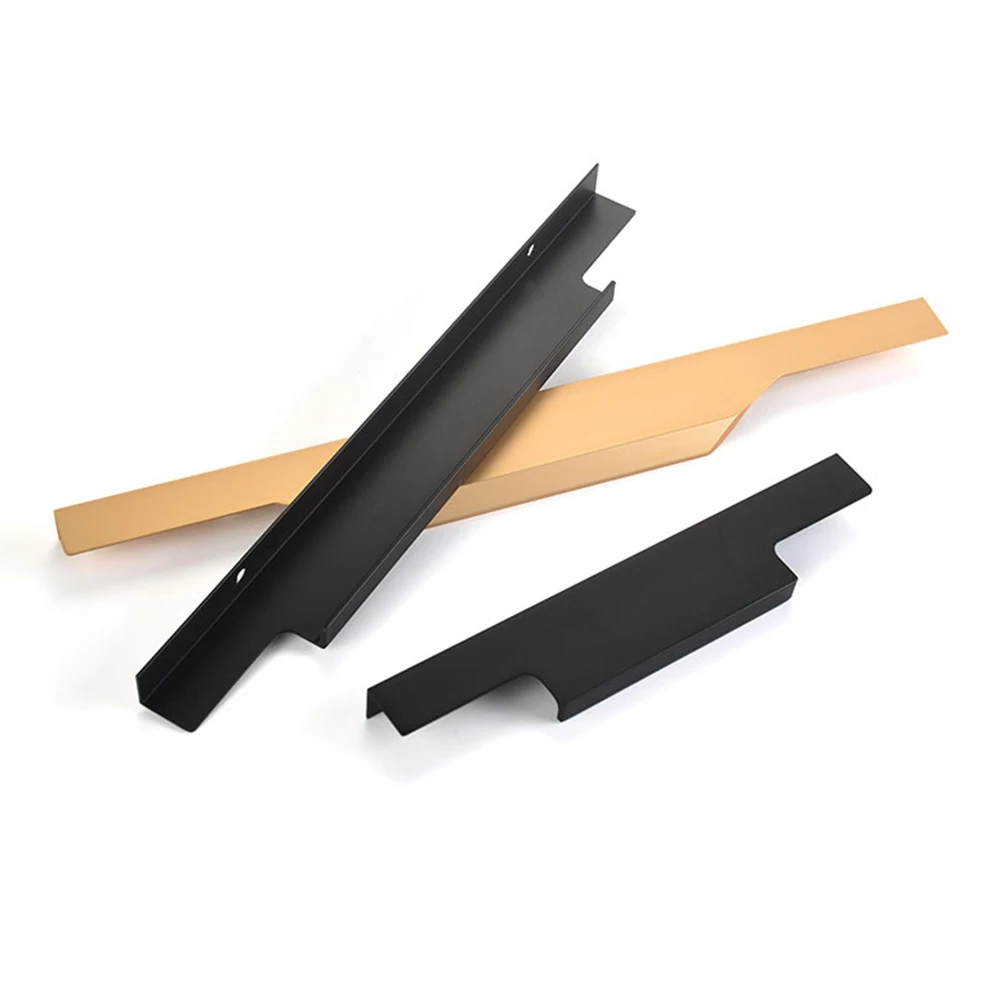 New Design Furniture Handle Gold Black Combination Single Hole Knob European Cabinet Wardrobe Door Handle