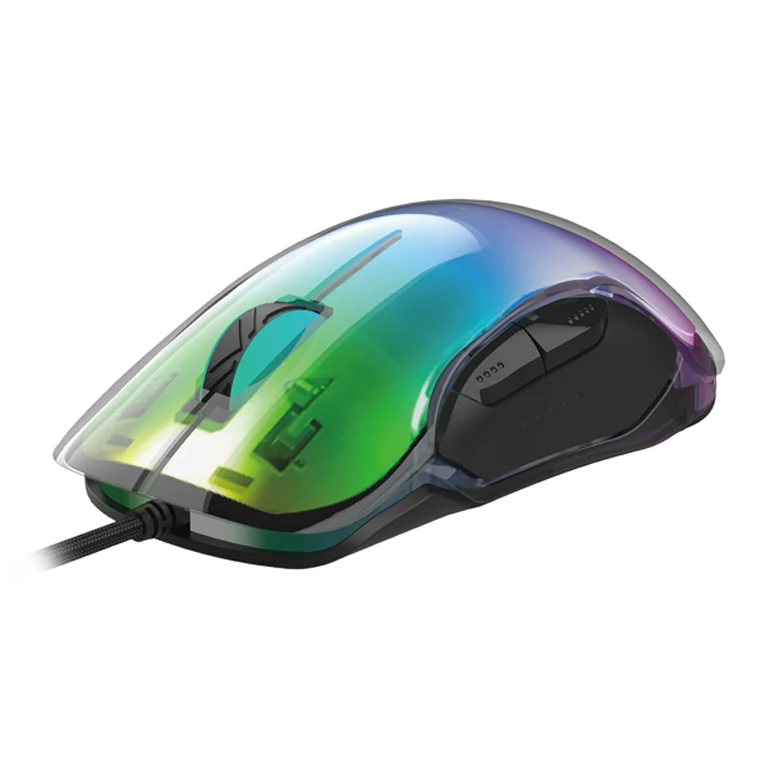 SATE (A-GM10)Factory high DPI Professional programonable wired RGB gaming mouse Gamer mice with RGB backlit RGB MICE