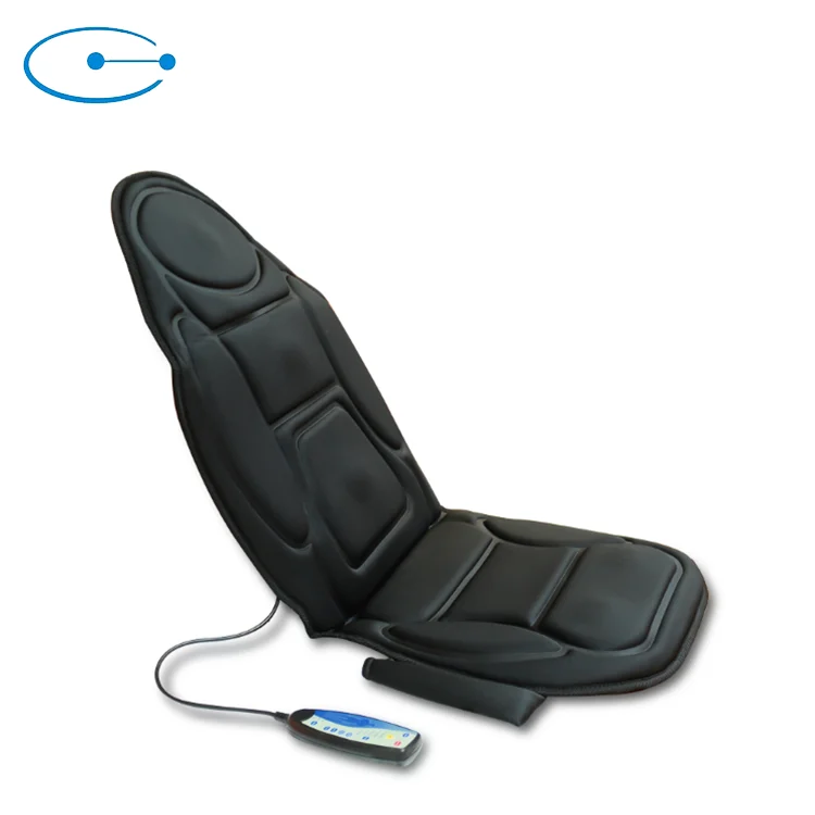 
5 Motor Home And Car Rechargeable Seat Electric Vibrate Back Butt Massage Cushion With Heat 