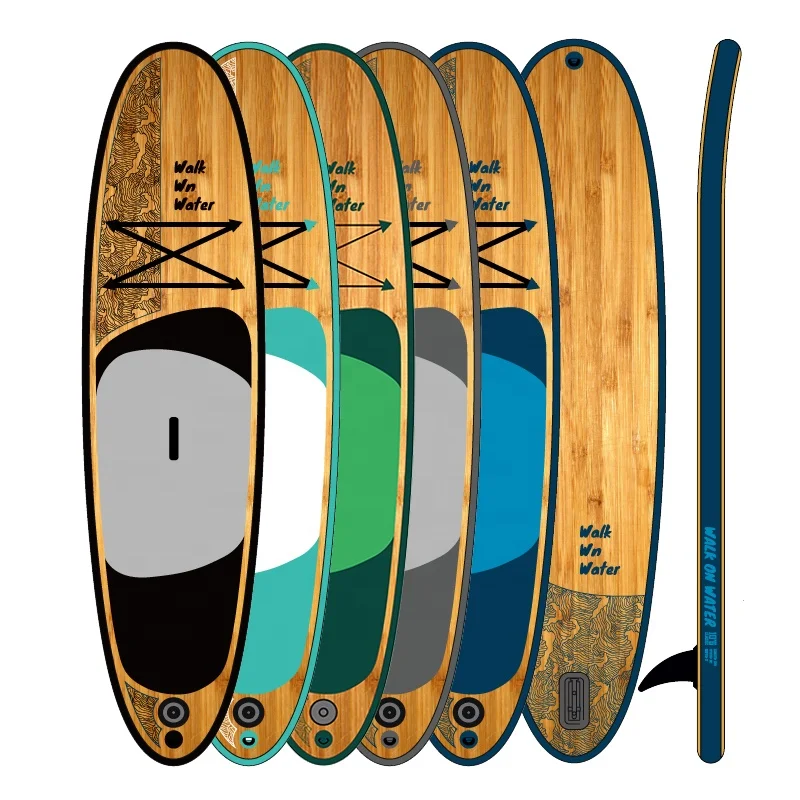 GeeTone OEM надувная весло доска двойной слой sup race V-образная для серфинга доски весла