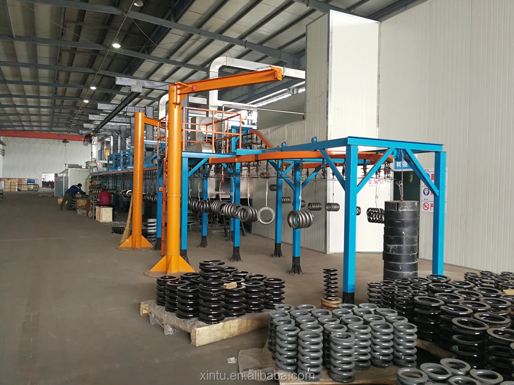 Automatic Metal Powder Coating Line For Aluminium Profile