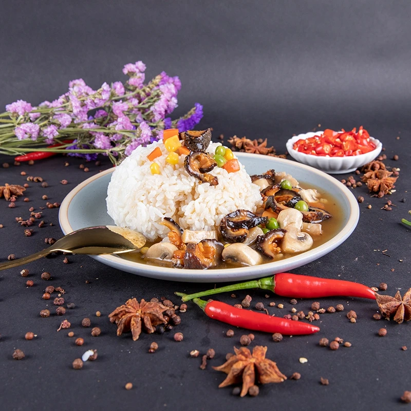 
Spicy seafood quick-frozen fast food made with sea cucumber and abalone 