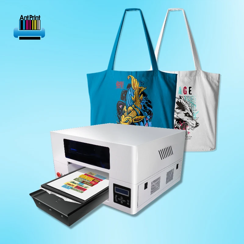 Best Price 12 color inkjet type direct to clothes automatic a4 a3 a2 dtg printer