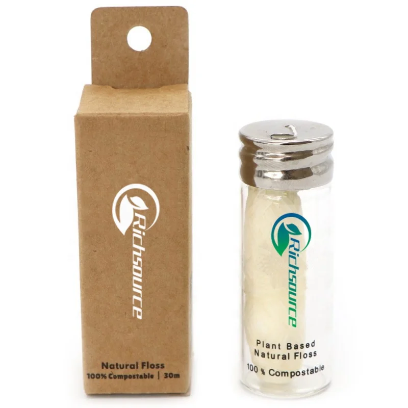 Richsource Organic Biodegradable Charcoal dental floss