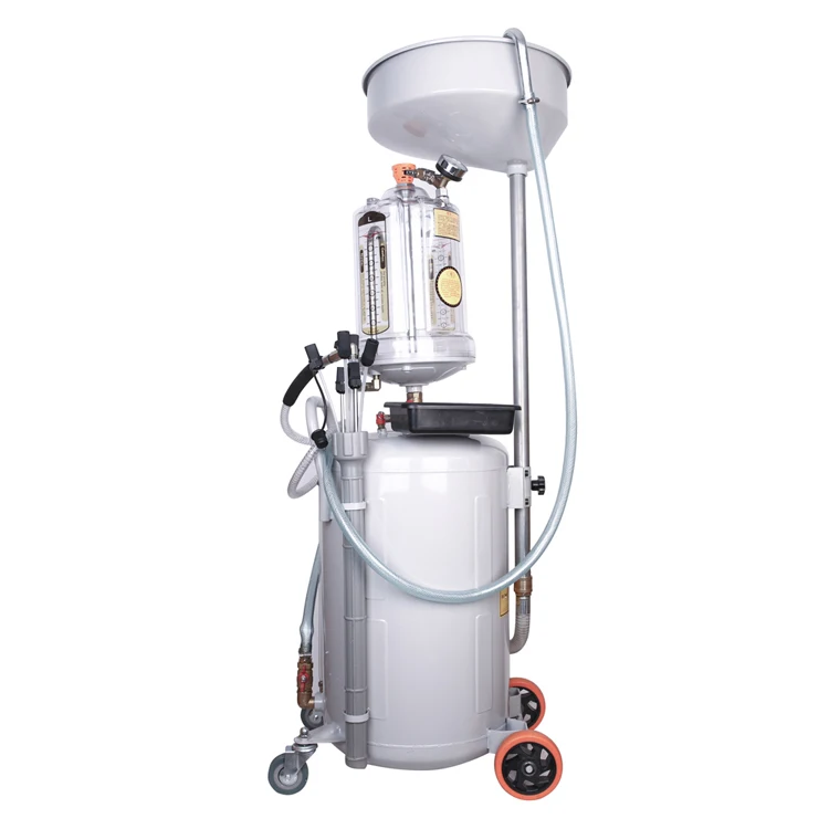 Portable Engine Vacuum 80L Car Tank Pneumatic Waste Oil Drainer